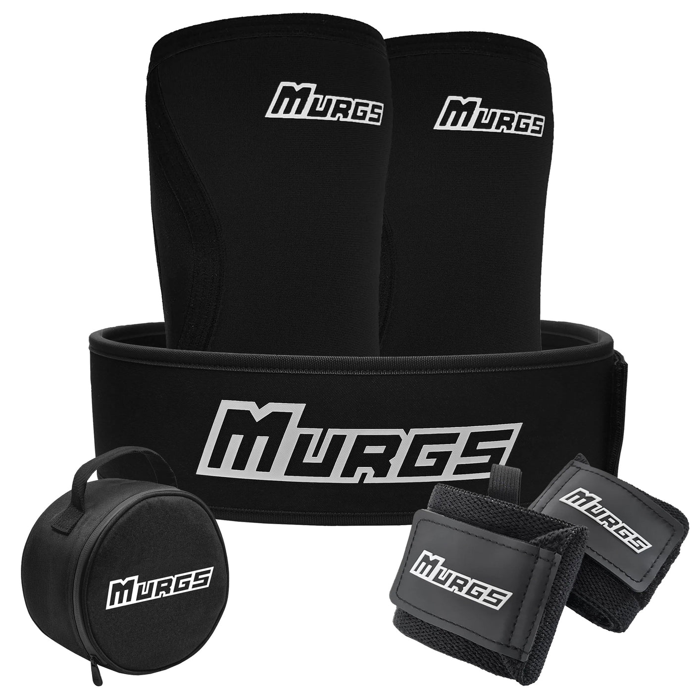 V2 7mm Knee Sleeves, ULTRA Belt and Free Gift