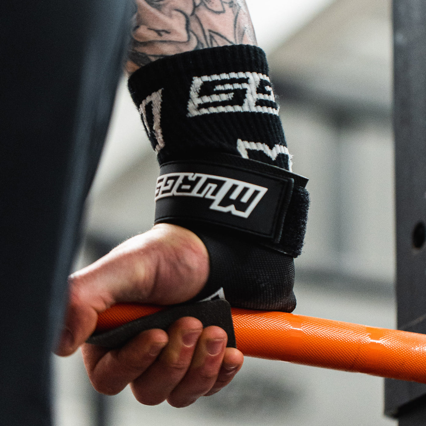 Murgs wristband under Panther Grips ultra for comfort