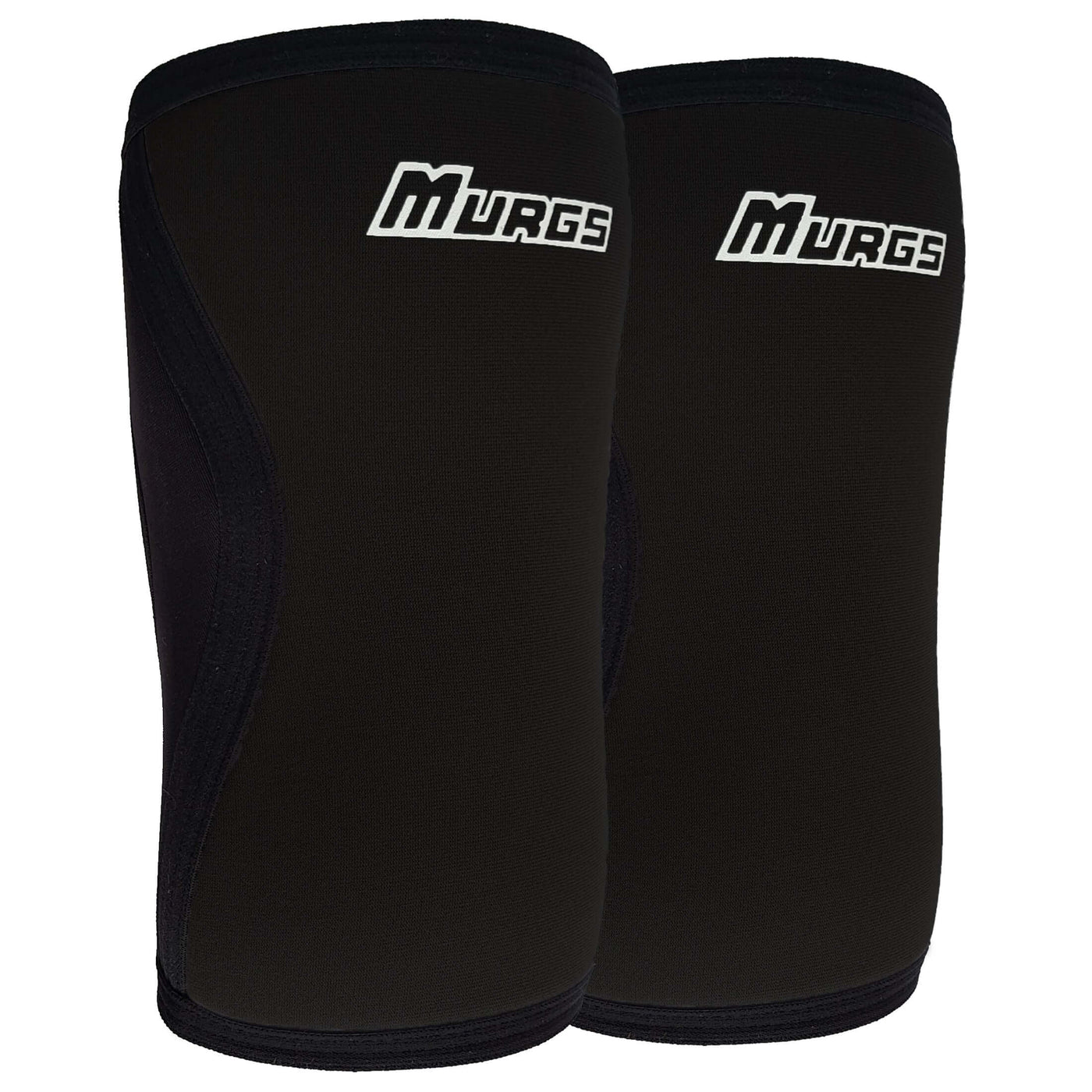 Murgs 3mm knee sleeves pair Black
